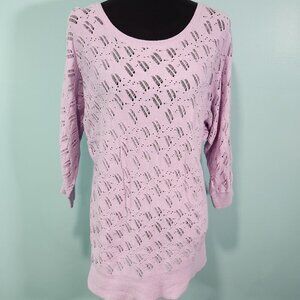Dana Buchman scoop Neck 3/4 sleeves - Size Med. Purple.
Lot I